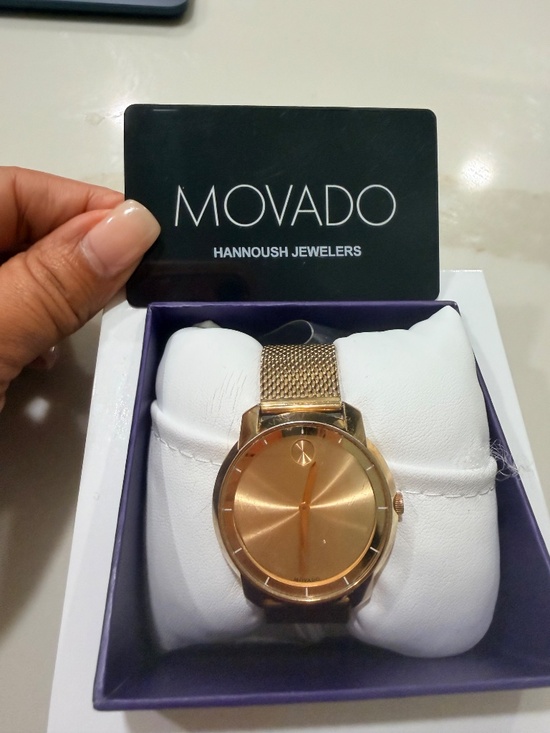 Movado Gold Watch main image 4